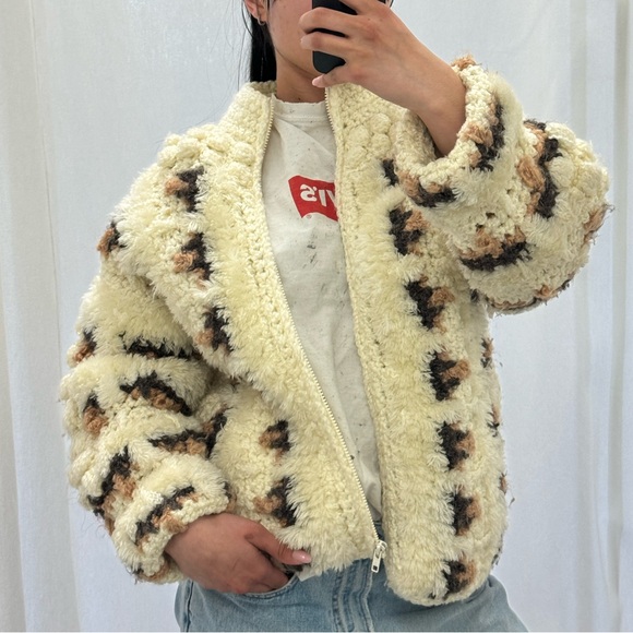 vintage handmade zip up jacket - Picture 3 of 4